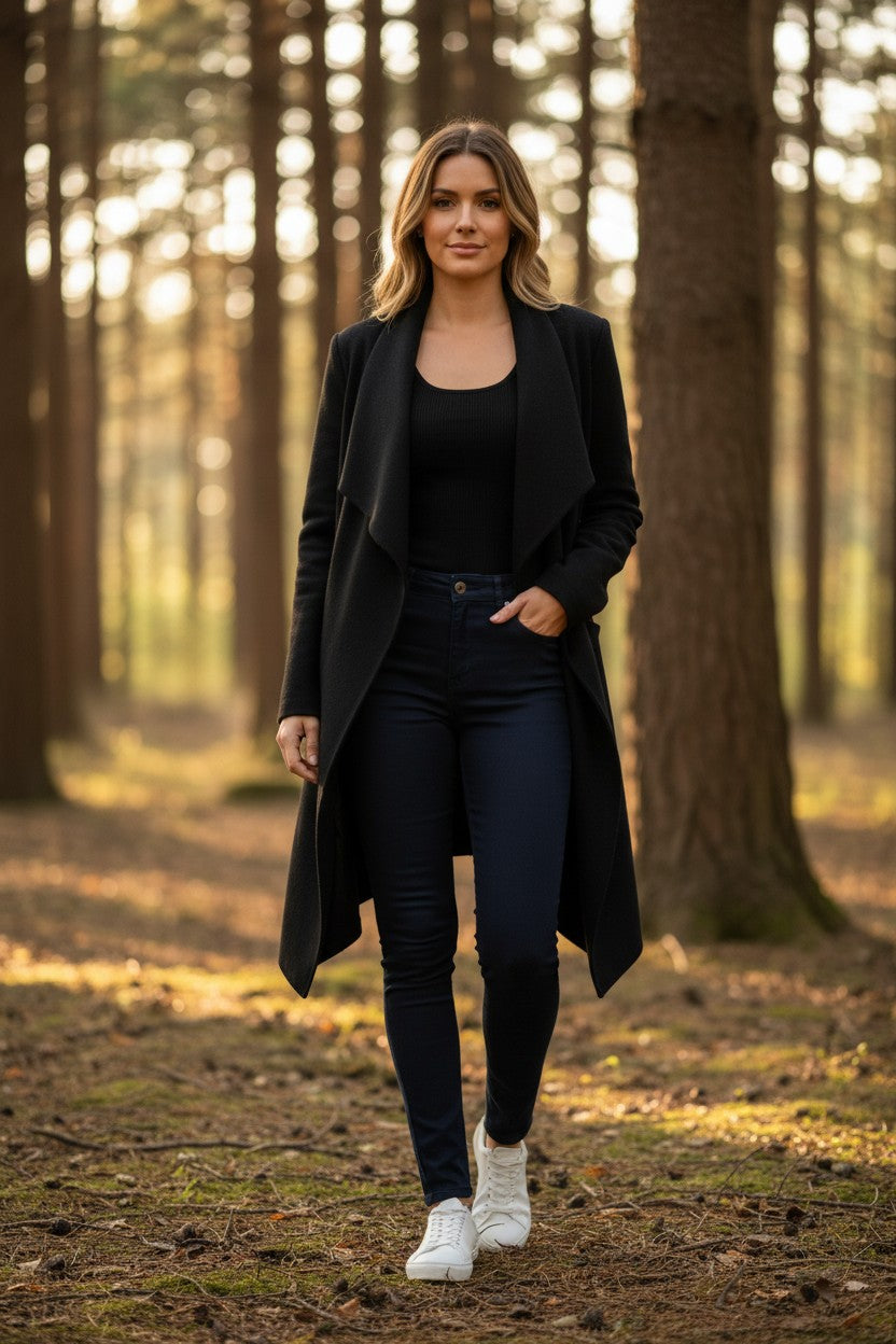 Women's Woolen Cardigan Jacket | Pikywiky, photo 2