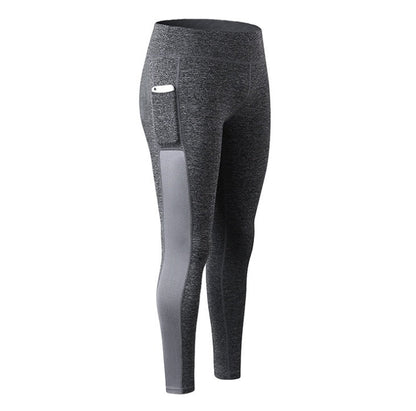 Pikywiky women's heather gray high-waisted pocket leggings, photo 10